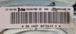 AIRBAG DELANTERO IZQUIERDO CITROEN C5 BERLINA Exc
