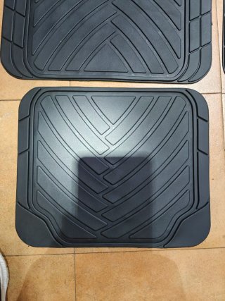 Juego 4 Alfombrillas PVC Coche