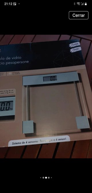 Báscula de vidrio Cien Beauty