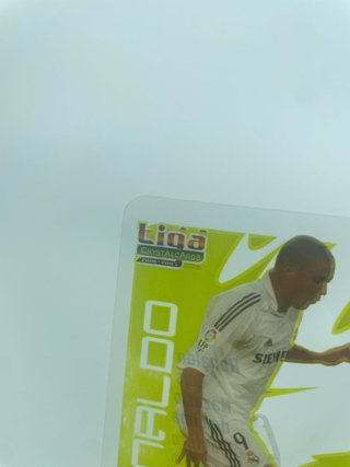 Ronaldo Real Madrid CrystalCards Mundicromo 06 07