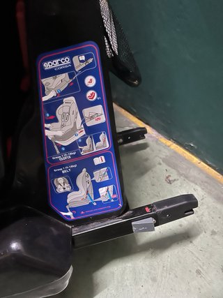Silla coche Sparco niño GRUPO 1