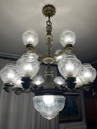 Lámpara Comedor Antigua Noucentista