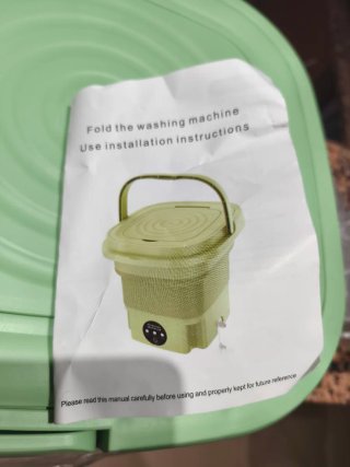 Mini lavadora camper