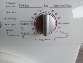 Lavadora Bosch 6kg 1000rpm.