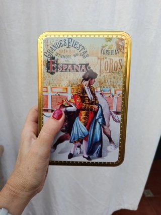 Caja de lata Grandes Fiestas España