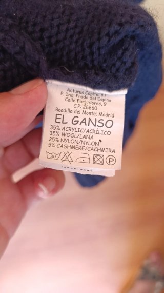 Chaqueta El Ganso Azul Talla M