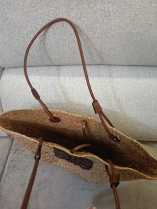 Bolso de rafia Loewe Playa Veraniego