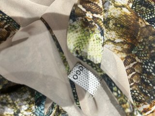 Camiseta tirantes EGO estampado serpiente Talla M