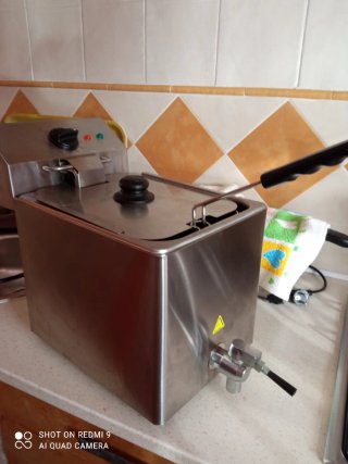 Freidora Profesional Aceite 8L