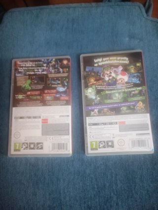 Lote Luigi's Mansion 2 e 3 Nintendo Switch