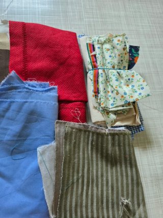 Lotti di stoffa miste per patchwork