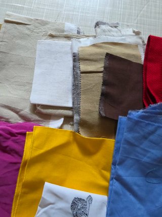 Lotti di stoffa miste per patchwork