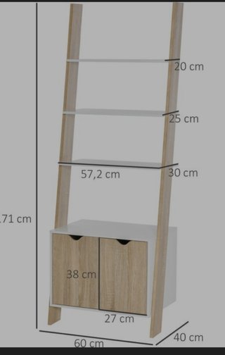 Estantería Escalera SoBuy