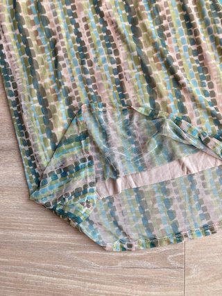 Falda tubo tul Algo Bonito verde multicolor