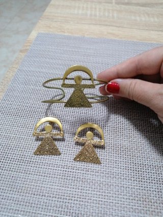 Conjunto Bisutería Diosa Tanit Las Dalias Ibiza