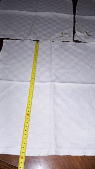 Set Tovagliette Cotone Vintage Ricamate