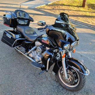 Harley Davidson Electra Glide 2007 Negra