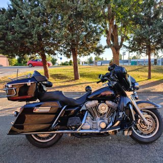 Harley Davidson Electra Glide 2007 Negra