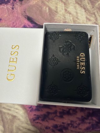 Monedero Guess Negro