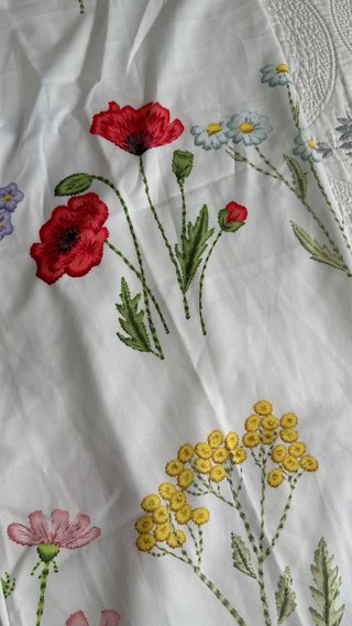 Mono floral 3XL/48 NUEVO sin usar