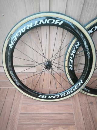 Ruedas carretera carbono bontrager Aeolus tubeles