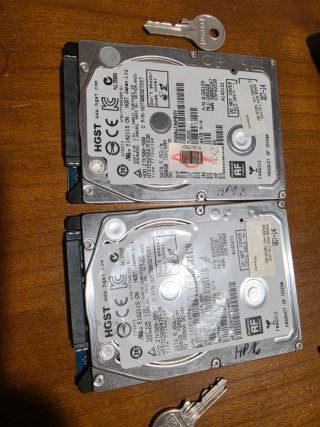 2 x HGST HDD 500GB SATA