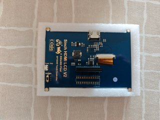 Pantalla LCD 5" HDMI Táctil