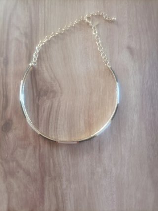 Gargantilla Choker Blanco y Negro