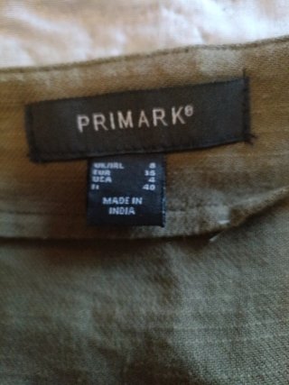 Peto corto verde Primark