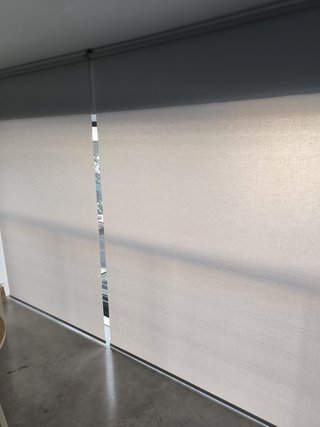 Estores enrollables Bahaus beige/gris