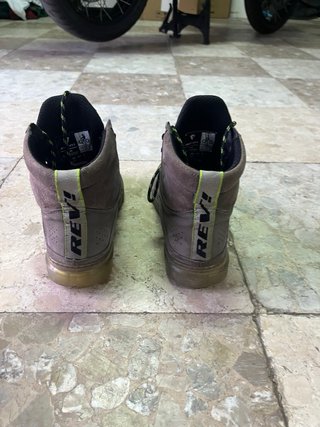 Botas de Moto Revit Marrones/Grises