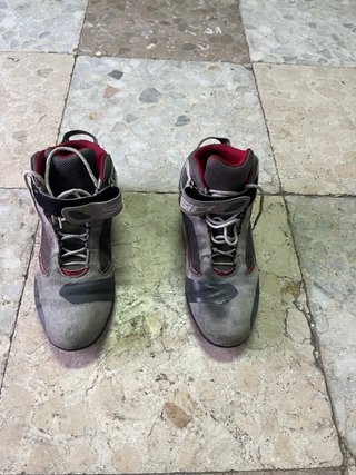 Botas de Moto Revit Marrones/Grises