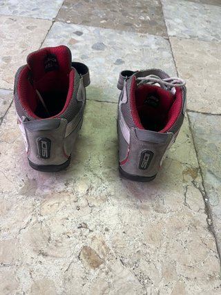 Botas de Moto Revit Marrones/Grises
