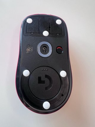 Logitech G Pro X Superlight Rojo