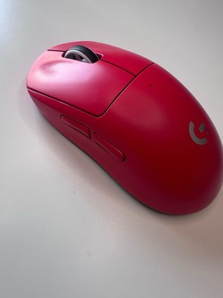 Logitech G Pro X Superlight Rojo