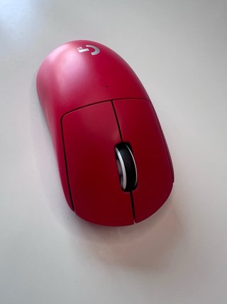 Logitech G Pro X Superlight Rojo