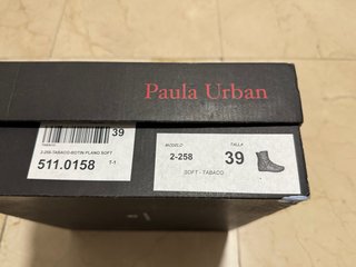 Botas Paula Urban Mujer Talla 39 Marrón