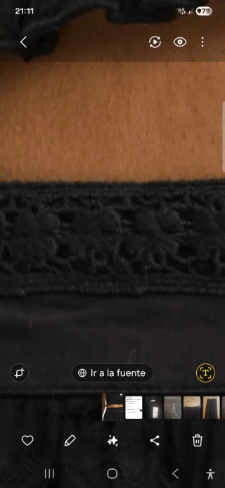 Falda larga boho chic negra