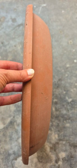 Vaso terracotta Ø48x H35 cm + sottovaso