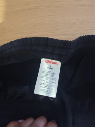 Pantalón corto Wilson Pádel mujer negro talla L