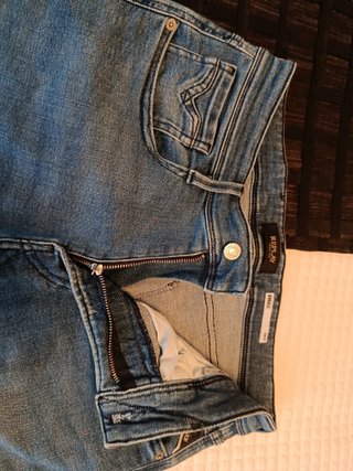 Pantalón vaquero Replay ambass azul,