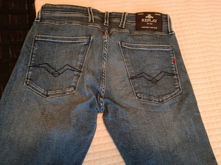 Pantalón vaquero Replay ambass azul,