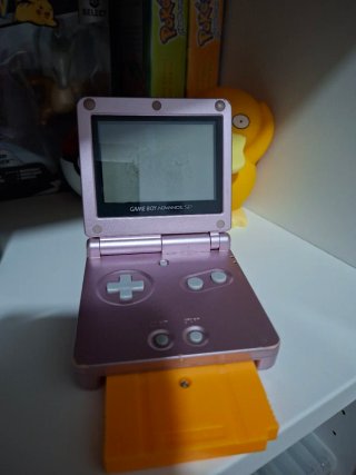 Game Boy Advance SP Rosa edición Barbie