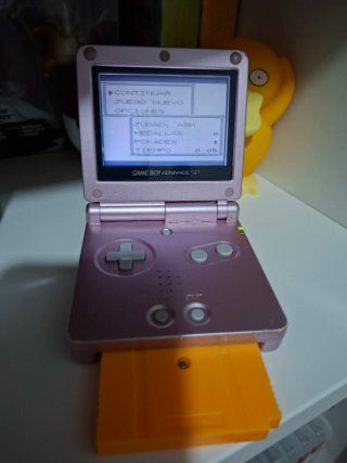 Game Boy Advance SP Rosa edición Barbie