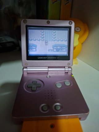 Game Boy Advance SP Rosa edición Barbie