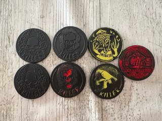 Lote 29 Master/Mega Tazos Caps (WCF)