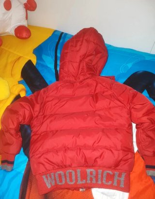 Giubbotto Woolrich Bimbo Rosso