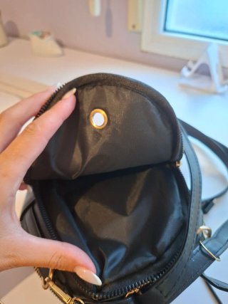 Bolso pequeño acolchado negro