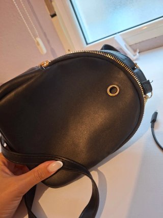Bolso pequeño acolchado negro