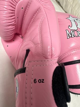 Guantes Boxeo/Muay Thai Rosa Mongkol